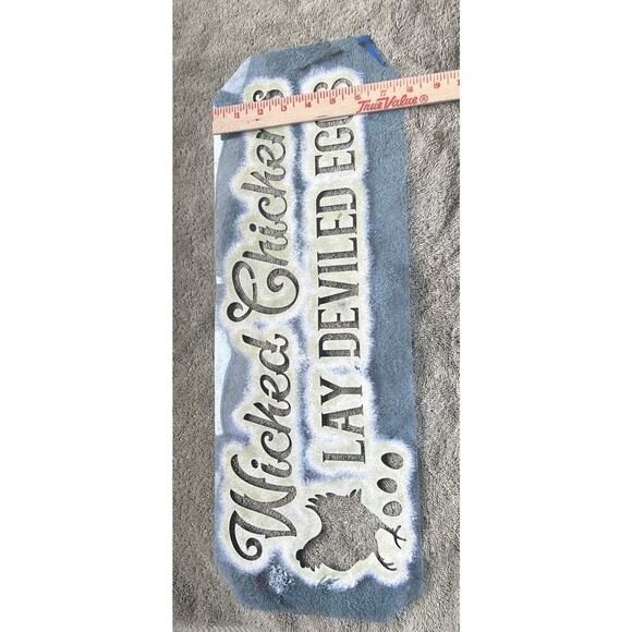 5 Large Reusable Mylar Stencils With Sayings For Painting Signs Or Decor Funny - Picture 5 of 9
